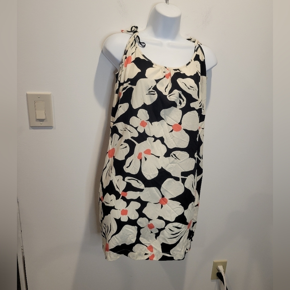 Modcloth Size M Paradise Worthy Tie Shoulder Mini Dress